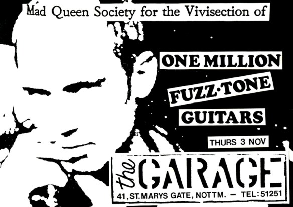 One Million Fuzztone Guitars The Garage Nottingham 1984